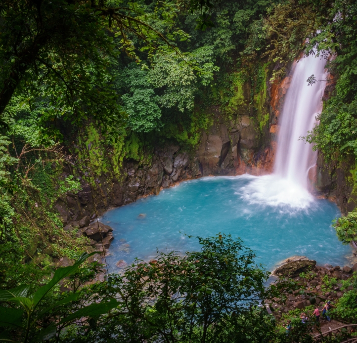 cost rica waterfall