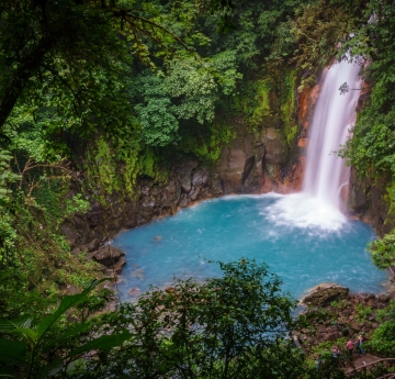 cost rica waterfall