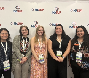 students at NASUP conference