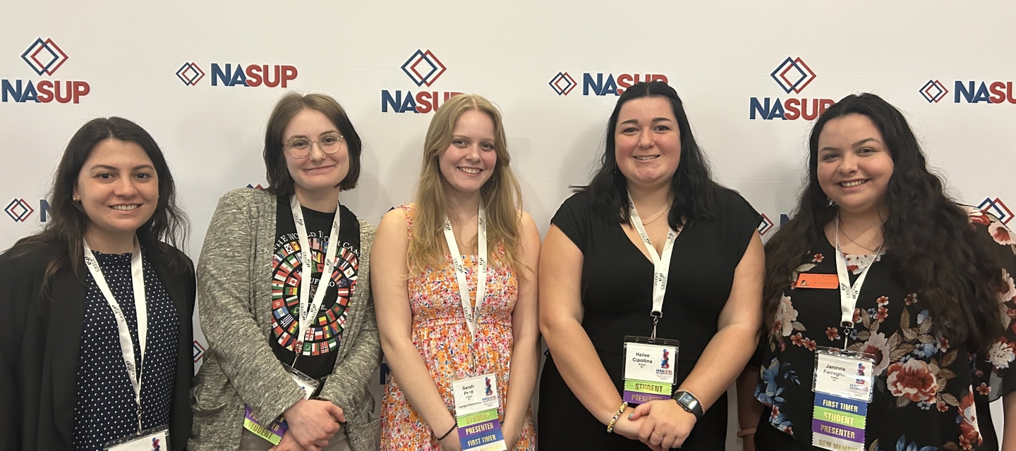 students at NASUP conference